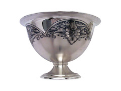 Серебряная ваза «Черневой рисунок»